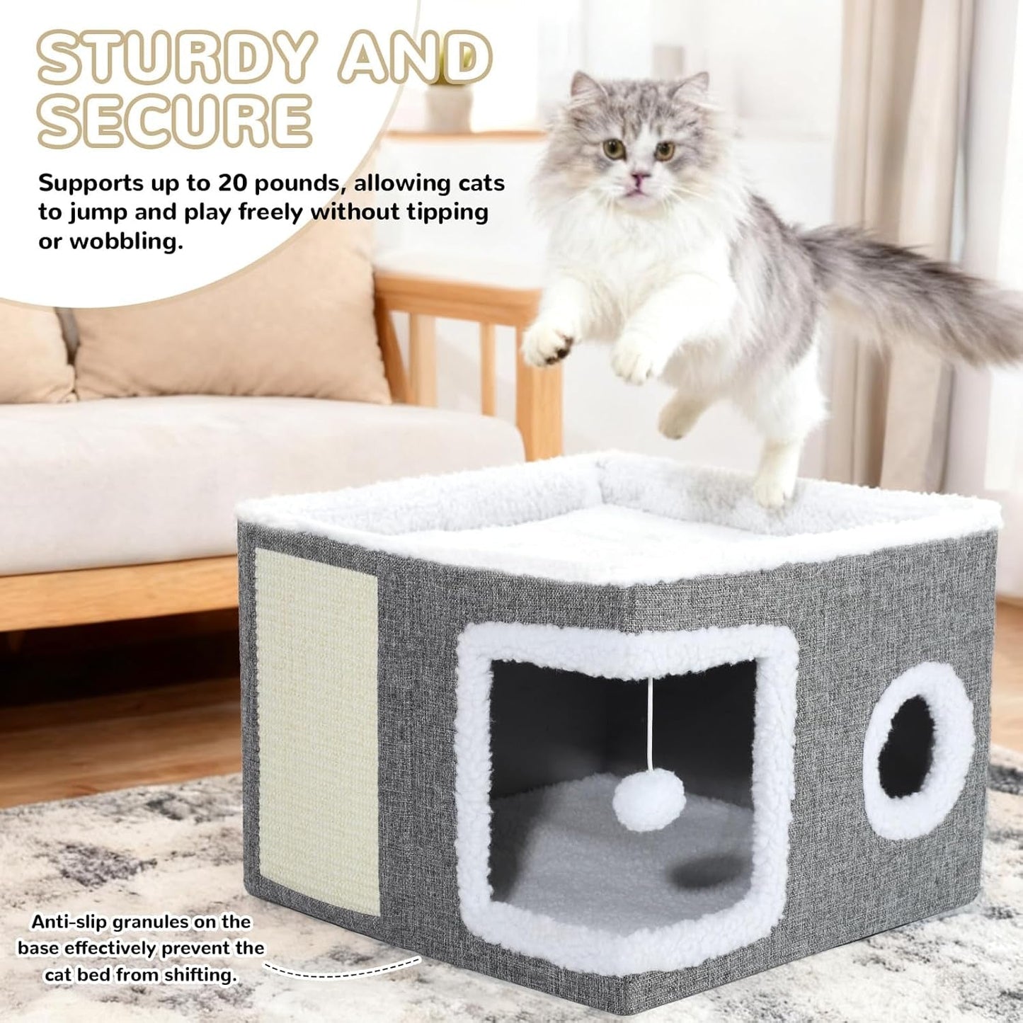 Dekens en meubels, Huisdieren, Grotten & Huizen, Katten, Kattenbedden, Katten - bedden, matrassen