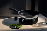 WMF Devil pan 20 cm, inductiepan, Cromargan roestvrij staal, kunststof handvat Potten en pannen Naty Shop
