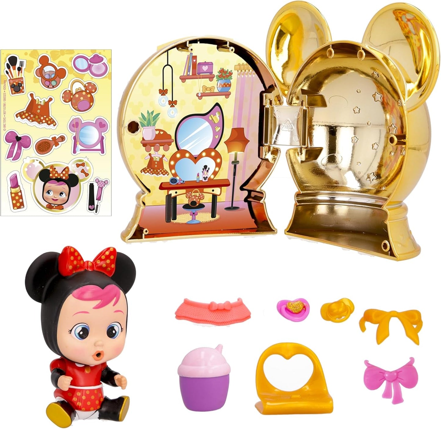 Cry Babies Magic Tears 82663IM meerkleurige pop