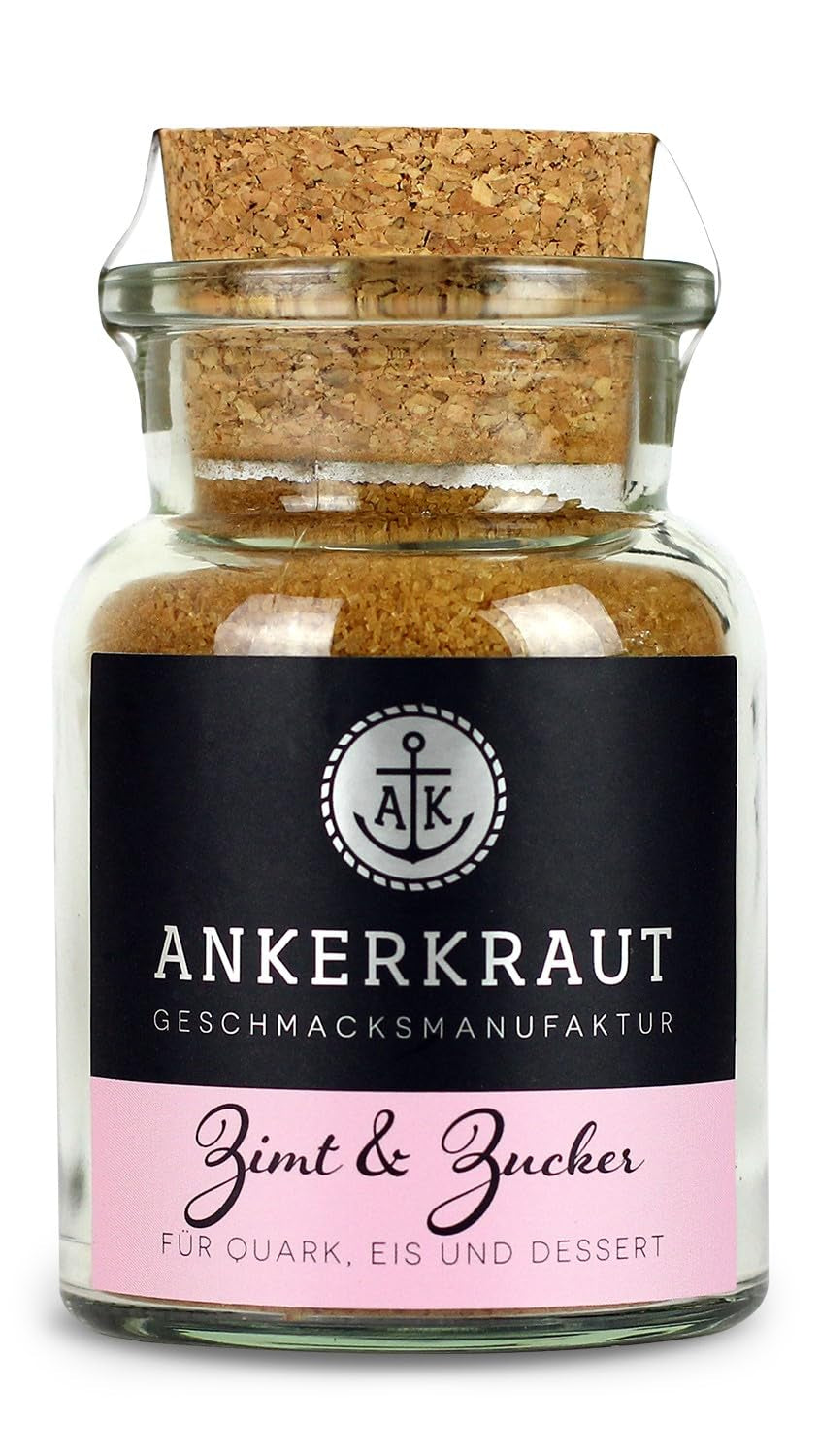 Ankerkraut Zimt & Zucker, 100g in kurkglas
