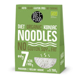 DIET-FOOD Biologische Shirataki Konjac Instant Rijst, Koolhydraatarm, Caloriearm, Veganistisch, Vetvrij, Sojavrij, Glutenvrij, Keto-vriendelijk, Afslankend, 300 Gram