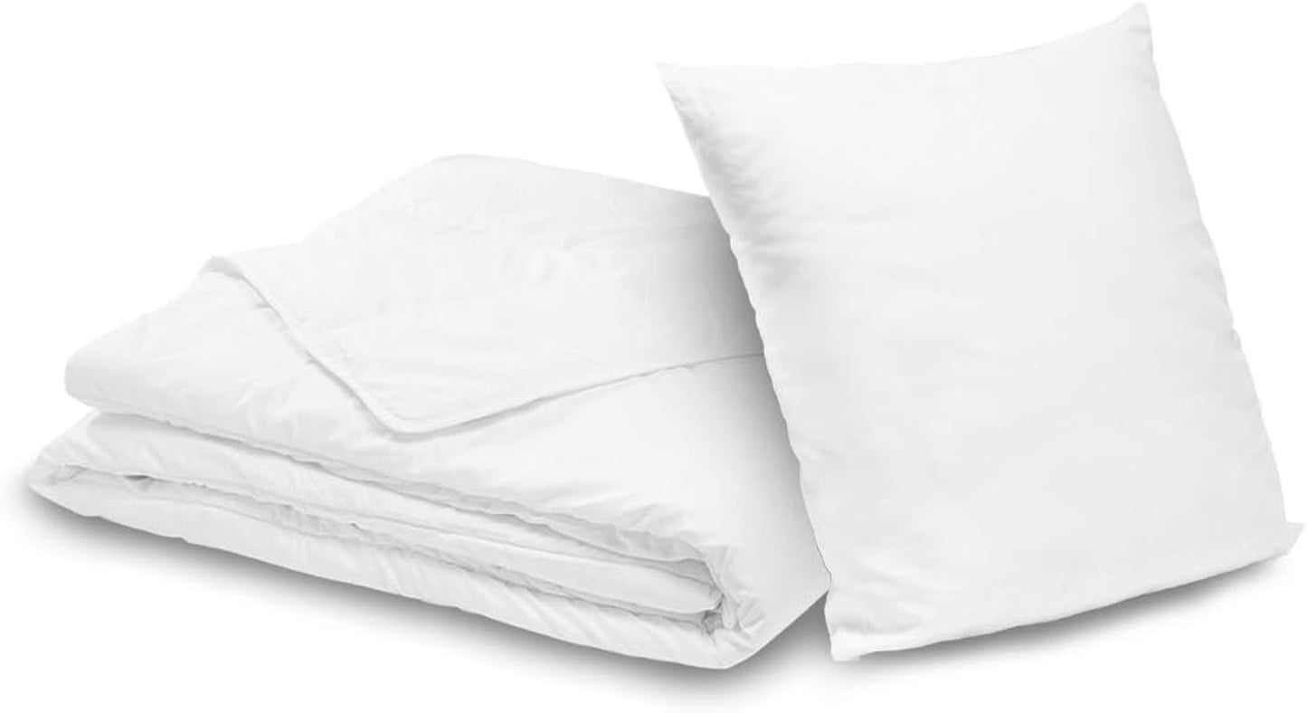 Bleu Calin Home Collection 'Caline' dekbedpakket voor 2 personen 220X240 Cm met 2 kussens 60X60 Cm, wit Quilts en quilts Naty Shop 140 X 200 Cm