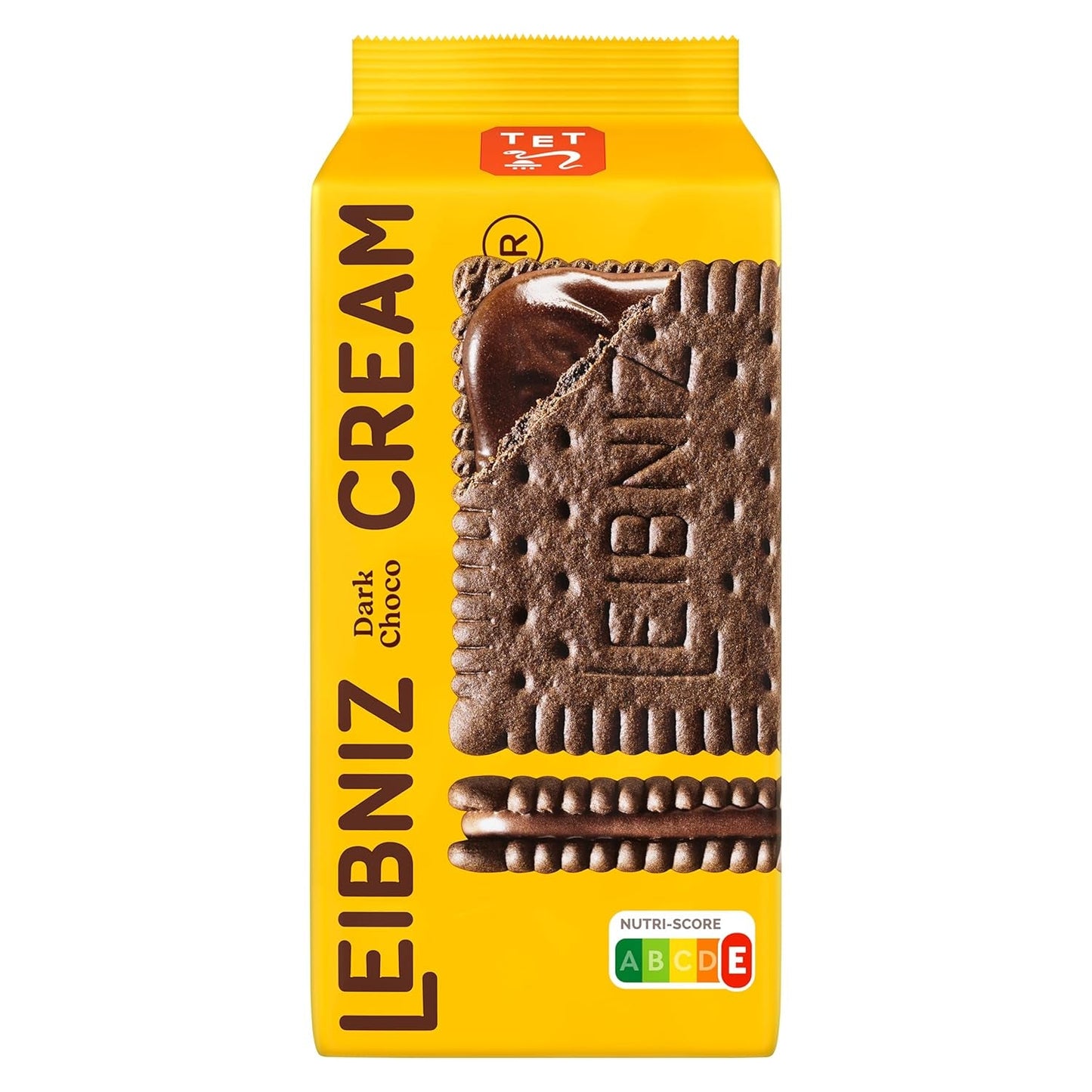 Krokante koekjes met crème van cacao en pure chocolade, 14 stuks, voor opslag of verkoop (14 x 190 g)