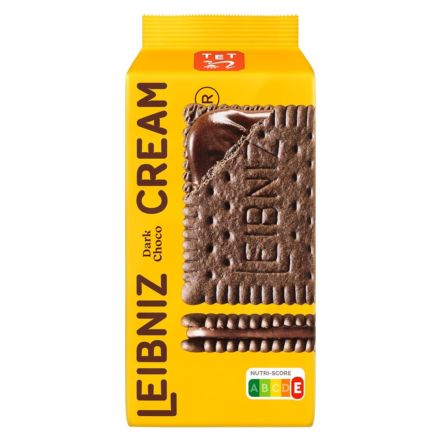 Krokante koekjes met crème van cacao en pure chocolade, 14 stuks, voor opslag of verkoop (14 x 190 g)