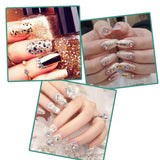 ANGNYA 4000 Stück Strasssteine ​​​​Nägel Nail Art Strasssteine ​​​​Dekorationen Nagelsteine ​​​​Für Nail Art Zubehör en Klare Kristall Strasssteine ​​​​Handwerk Mit Pick up Pinzette en Strass Picker Dotting Pen…