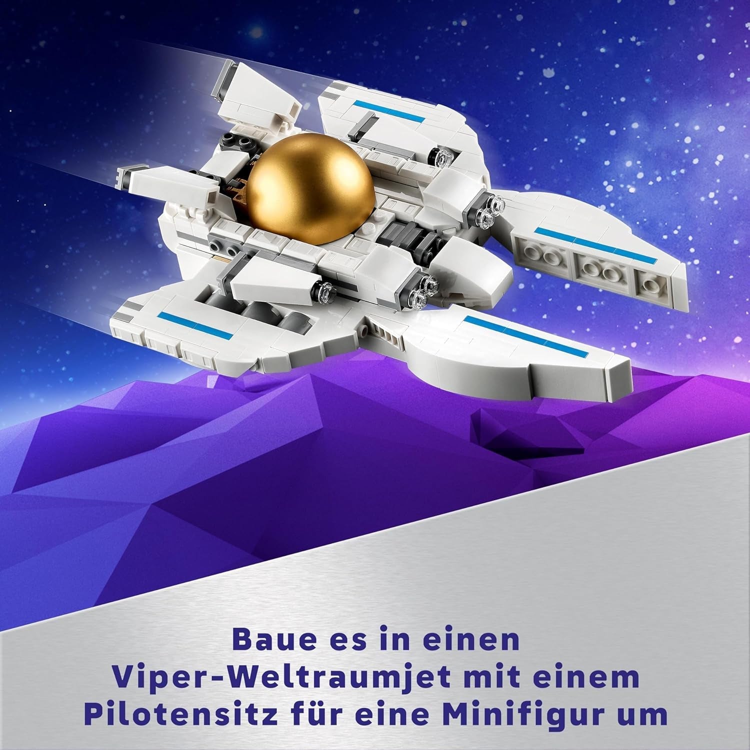 LEGO Creator 3In1 ruimteastronautspeelgoed, honden- en ruimteschipmodel voor kinderen, kleuterschooldecoraties, creatief cadeau voor jongens en meisjes vanaf 9 jaar 31152 Bouwsets Besuche in LEGO-Store