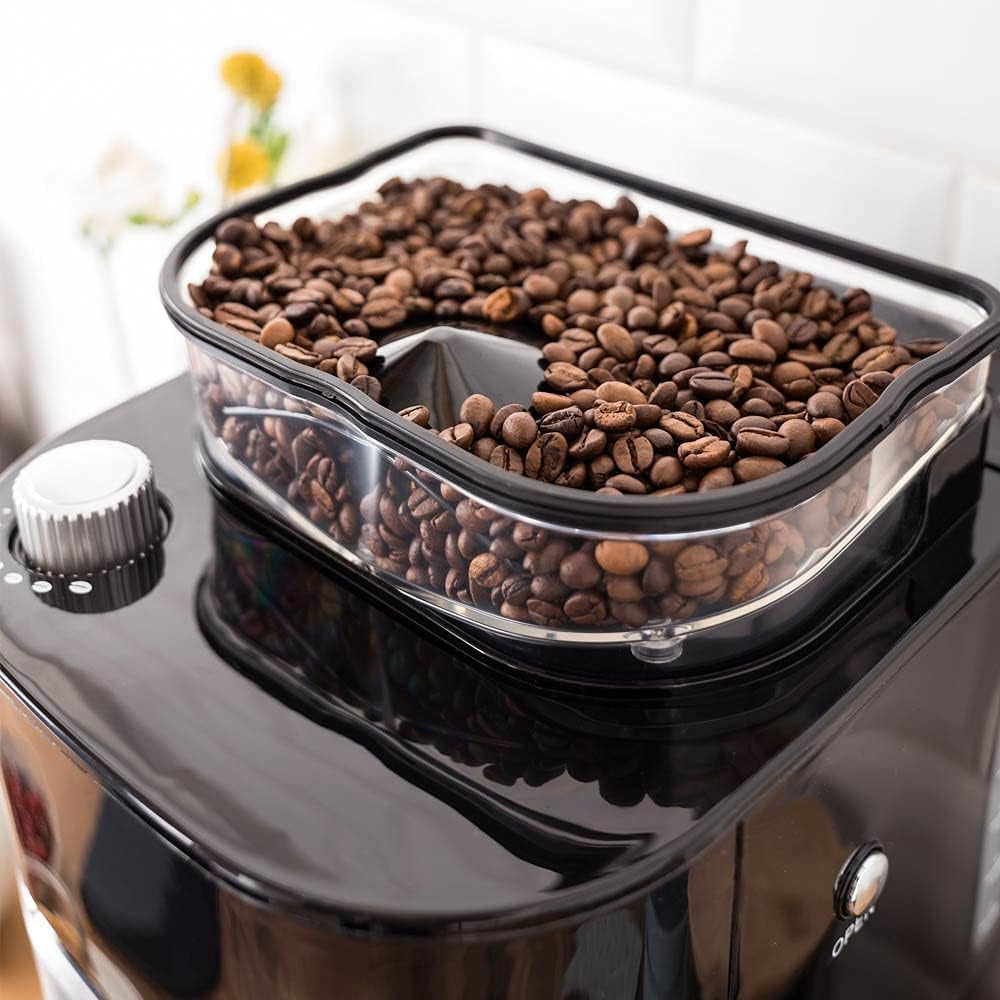 GASTROBACK Grind & Brew Pro thermische espressomachine, zilver, zwart