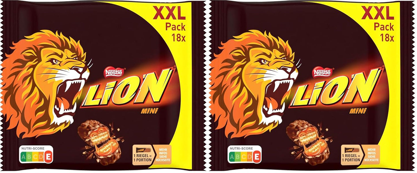 LION MINIS XXL-verpakking van 2 (1 x 324 g)
