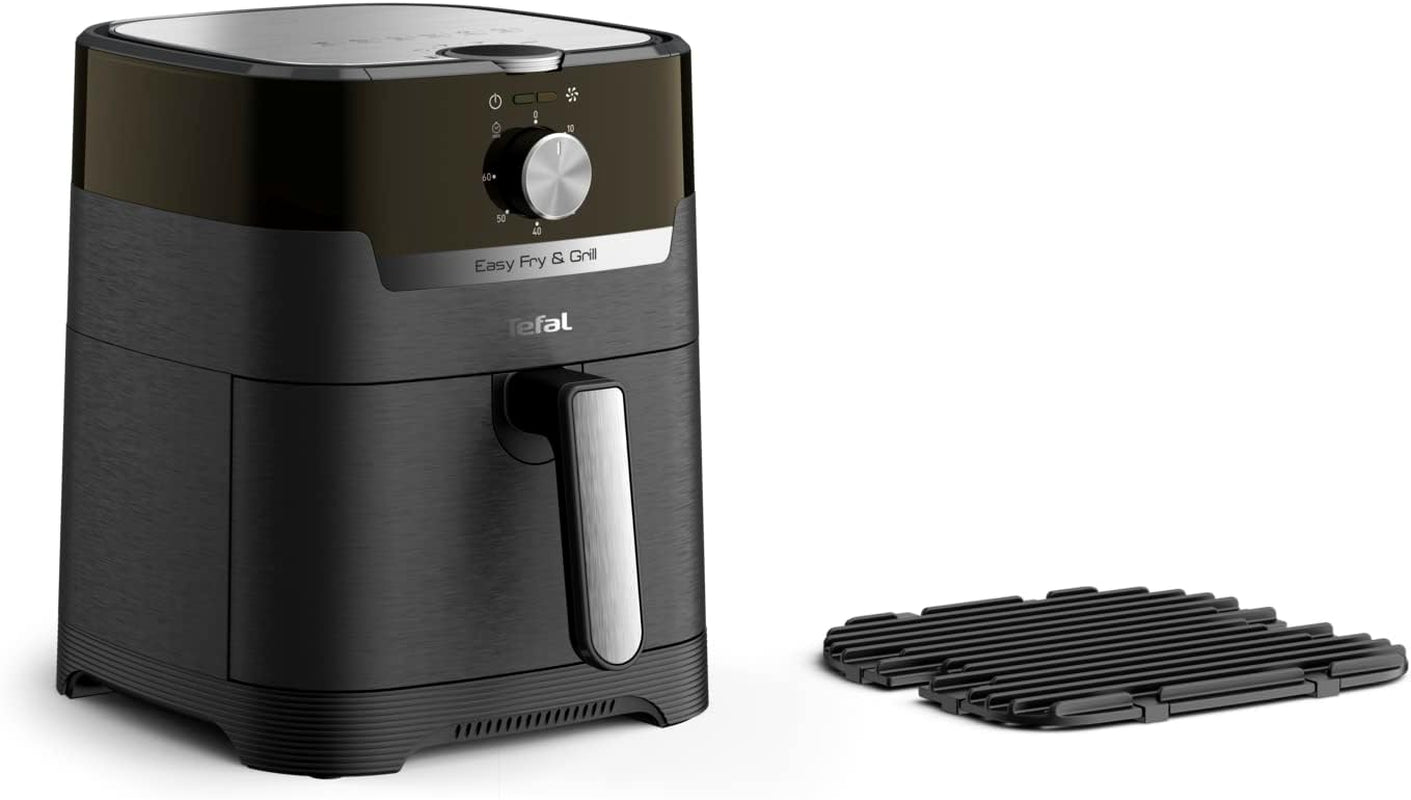 Tefal EY5018 Easy Fry & Grill Klassieke Airfryer, 2 in 1 technologie (Air Fryer en Grill), XL, 4,2 liter voor 6 porties, 1550 watt Huishoudelijke apparaten Naty Shop Standaard titel