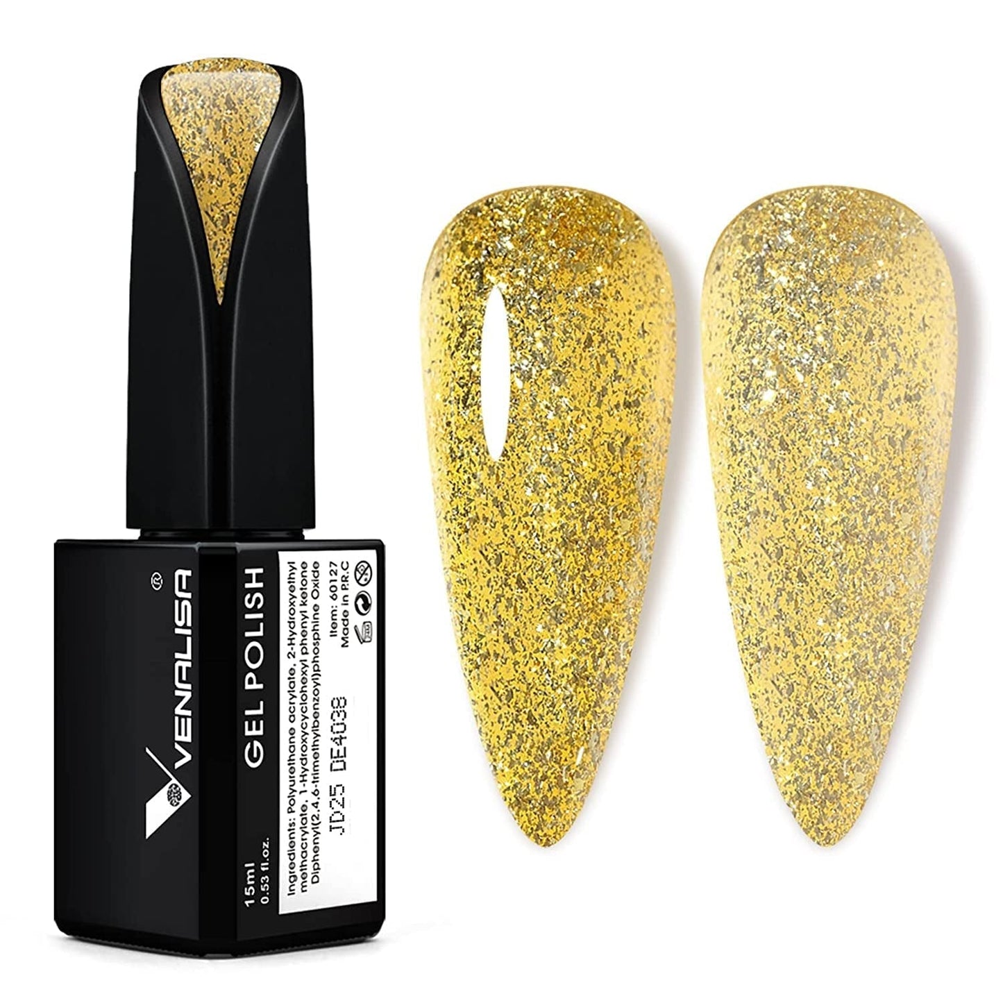 VENALISA Koraal Oranje UV Nagellak 15 ml Gel Nagellak Voor UV Nagellamp Transparant Koraal Oranje Gel Nagellak Modellen Voor DIY Nagelontwerp