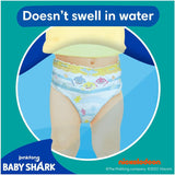 Pampers (oude versie), Splashers wegwerpbadshorts - maat 5/6 (14kg+) - doos met 8 verpakkingen van 10