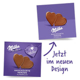 Milka I love Milka Hearts – Alpenmelkchocolade die smelt in je mond en fijne boshazelnoten – 10 x 130 g