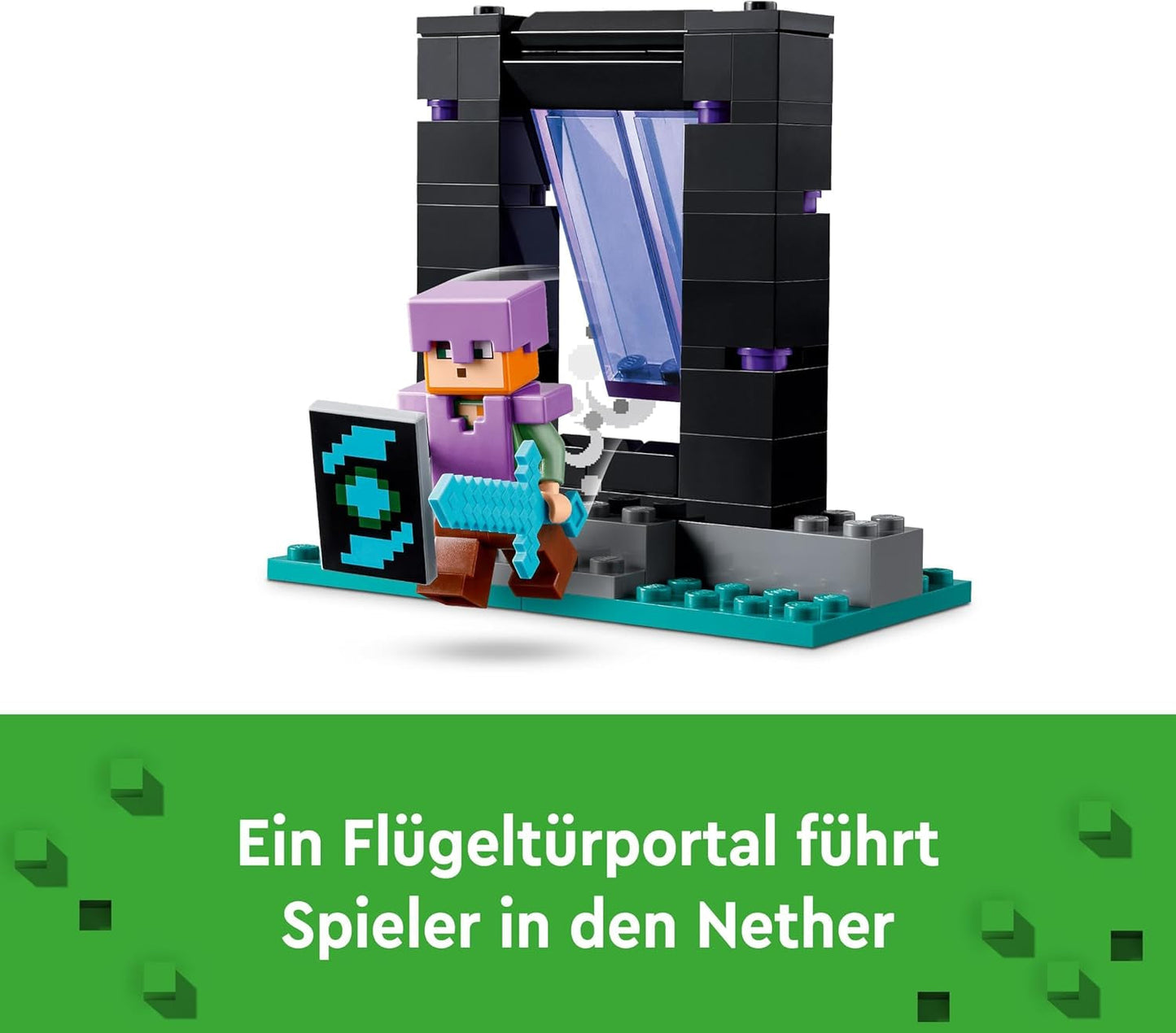 LEGO Minecraft The Armory speelset met heldenfiguren, speelgoedwapens en Alex-figuur, actiespeelgoed voor jongens en meisjes, cadeau voor gamers en kinderen vanaf 7 jaar oud 21252 Bouwsets Besuche in LEGO-Store