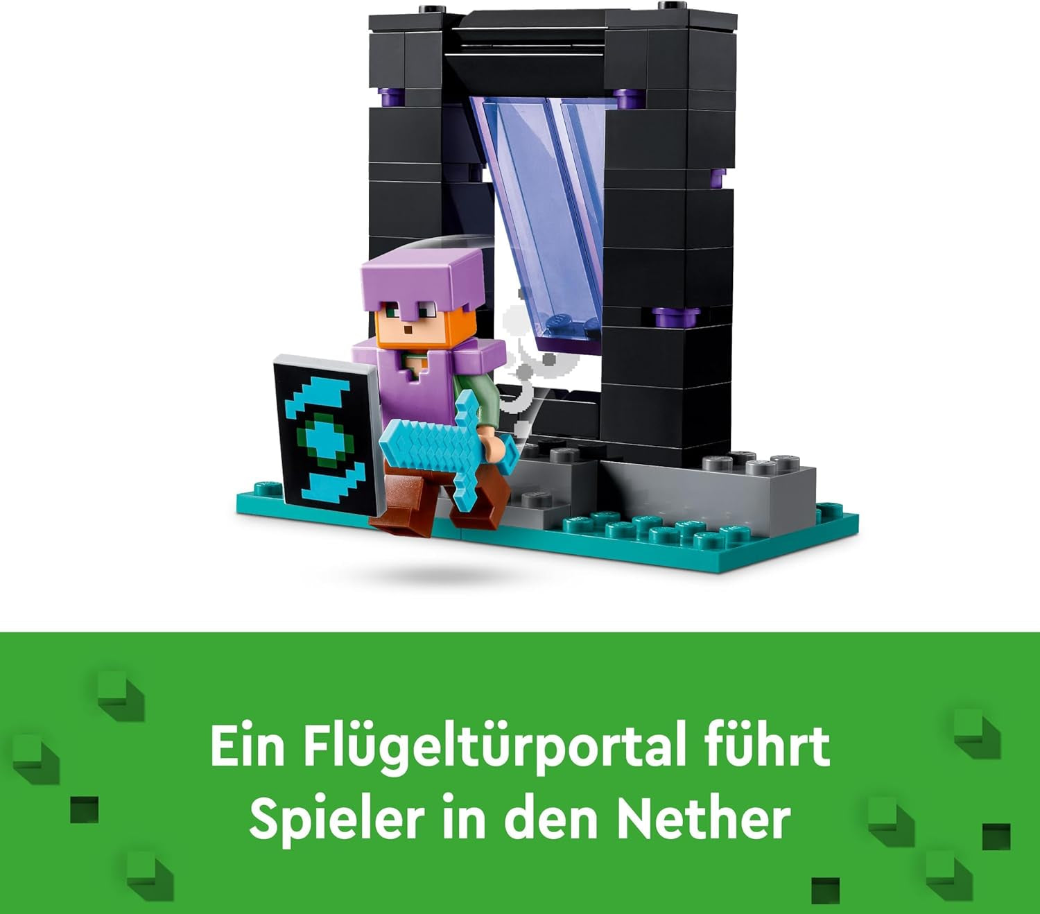 LEGO Minecraft The Armory speelset met heldenfiguren, speelgoedwapens en Alex-figuur, actiespeelgoed voor jongens en meisjes, cadeau voor gamers en kinderen vanaf 7 jaar oud 21252 Bouwsets Besuche in LEGO-Store