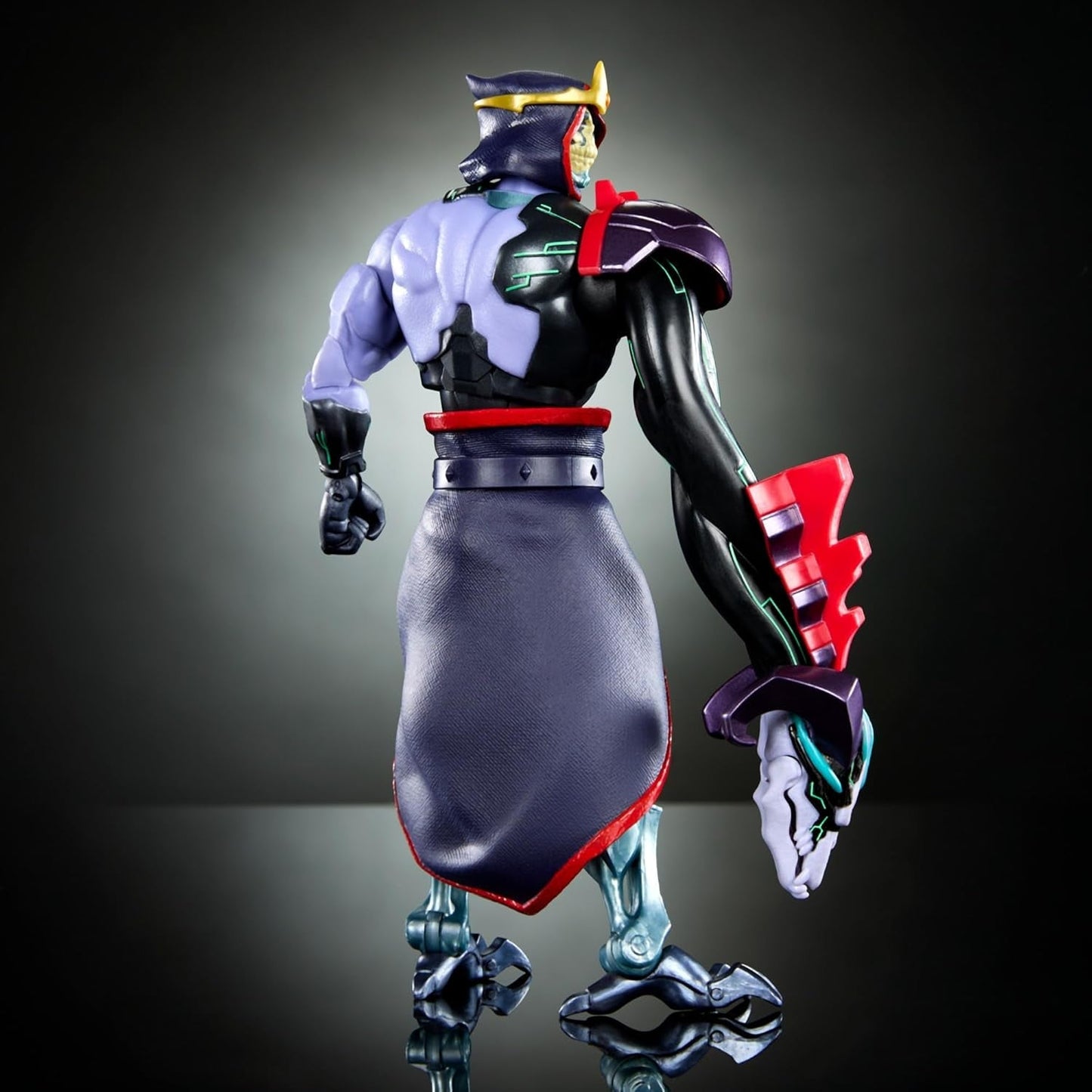 Masters of the Universe: Revolution Masterverse Skeletor-actiefiguur verzamelfiguur met 30 bewegingspunten en beweegbare robotarm Motu Toy HYC46 Actiefiguren Naty Shop