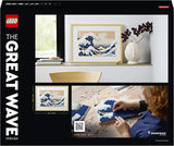 LEGO 31208 Art Hokusai - The Great Wave 3D Japanse wanddecoraties Knutselset Ingelijst oceaancanvas Hobby's voor volwassenen DHI Thuiskantoordecoraties Bouwsets Bestel in LEGO-Store