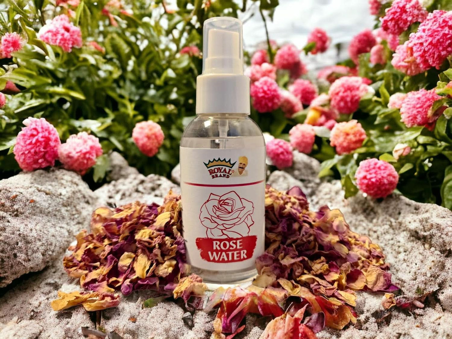 BIO Rozenwater voor koken en bakken, 100 ml Arome Naty Shop