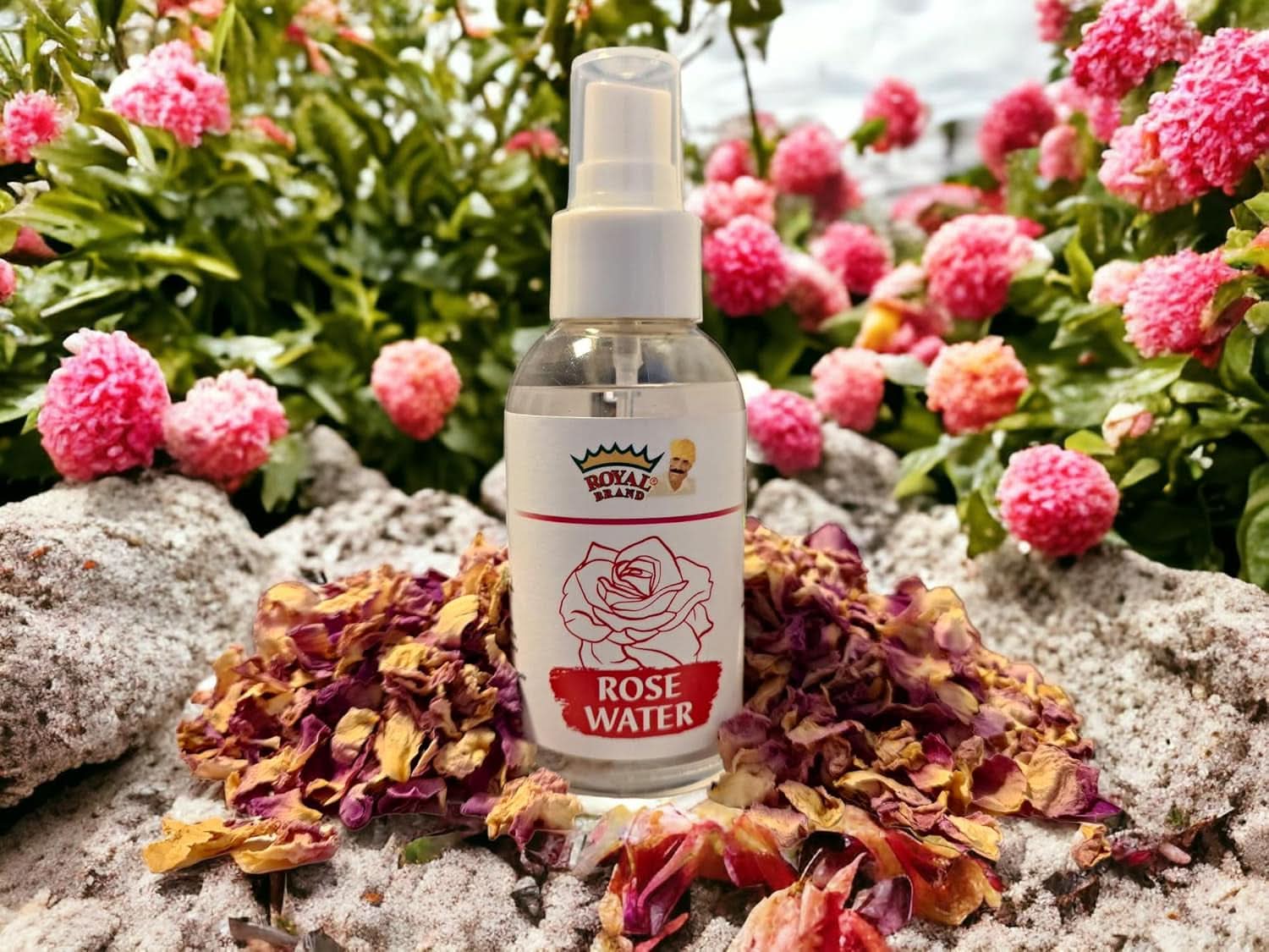 BIO Rozenwater voor koken en bakken, 100 ml Arome Naty Shop