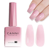 CANNI gel nagellak, semi-permanent, donkerpaars, nagellak, UV-gel, losweken, manicure