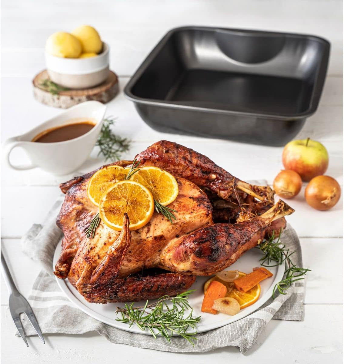 Zenker Xxl-Brat- Und Auslaufform (40 X 8 X 34 Cm) SPECIAL COOKING, Rechteckige Ofenform Mit Antihaftbebeschichtung, Backblech Für Krosse Braten & Saftige Aufläufe (Farbe: Schwarz), Menge: 1 Stück Vormen en bakplaten Naty Shop