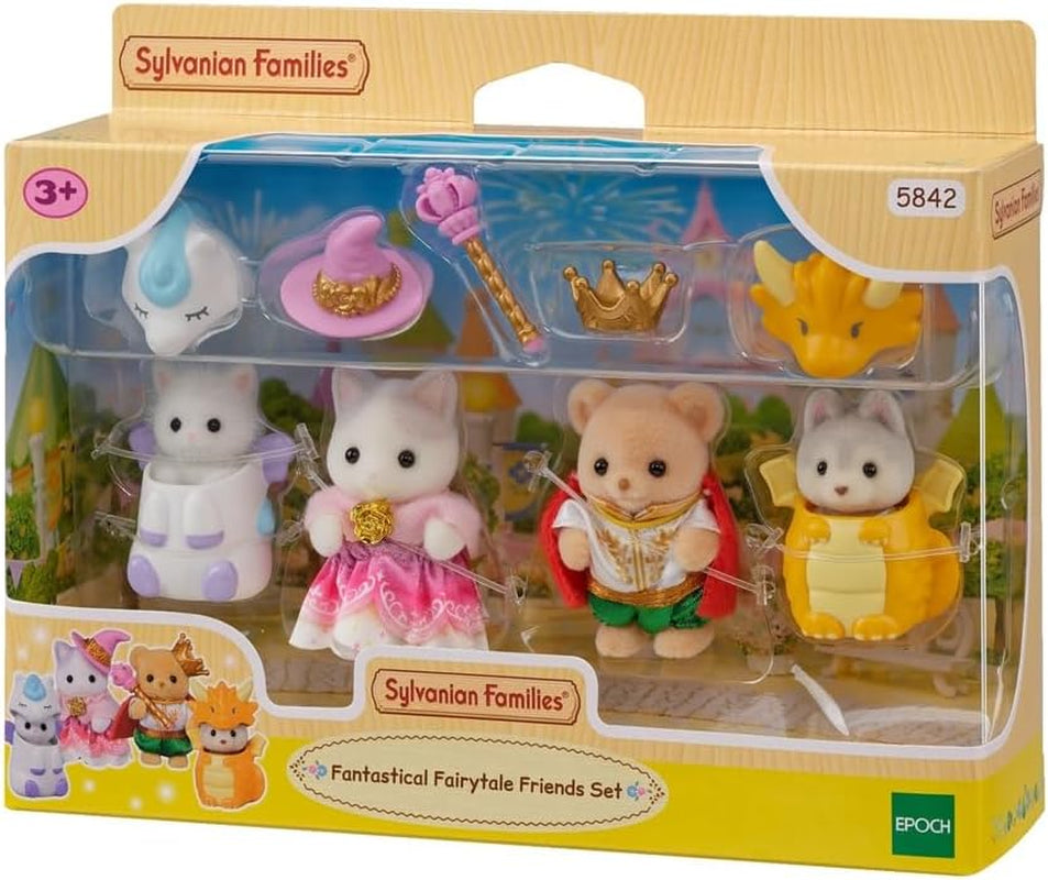 Sylvanian Families 5842 Baby Fantasy Friends-set, dierenspeelset, speelgoed voor 3 jaar en ouder
