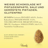 Venchi - Chocolade-ei, pistachesmaak, met hele pistache, met verrassing, glutenvrij, 500g, Paascollectie, cadeau-idee