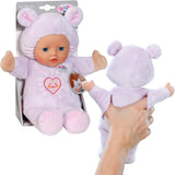 Baby Born for Baby's Muis Soft Doll, 26 cm, met oren en vingerzakken, voor pasgeborenen, 836590 Zapf Creation, roze