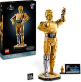LEGO Star Wars C-3PO B, bouwbare Droid, verzamelmodel, bouwen en tentoonstellen, nostalgisch cadeau-idee voor volwassenen en fans, verzamelstuk, fantasiespeelset 75398 Bouwsets Bekijk de LEGO-winkel