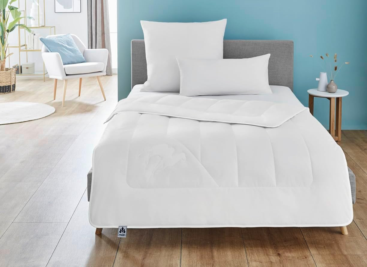 Irisette kamelendekbed - Made in Germany - Mono, dekbed voor alle seizoenen, kamelenhaardekbed voor overgang, 155 X 220 Cm, Oeko-Tex gecertificeerd Quilts en quilts Naty Shop Single 155X220 Cm Mono