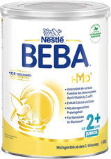 BEBA Junior 2+ melkdrank vanaf 2 jaar, Met HMO, Aan de leeftijd aangepast eiwitgehalte, Alleen lactose, Geen palmolie, Geen visolie, Peutervoeding, Babymelkpoeder, Verpakking van 6 (6 x 800 g)