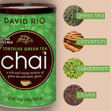 David Rio - Schildpad Groene Chai, doos (1 x 398 g)