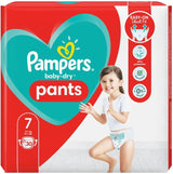 Luiers Pampers 81657566 Baby-Dry broek, wit