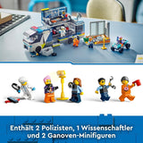 LEGO City Politietruck met laboratorium, quadpolitieset en speelgoedtruck voor kinderen, cadeau voor jongens en meisjes vanaf 7 jaar, plus 5 minifiguren - 2 politieagenten, 1 wetenschapper en 2 boeven 60418 Bouwsets Beuche in LEGO-Store
