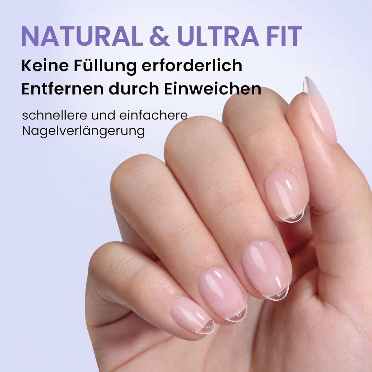 Btartbox Extra Korte Amandelnageltips - Volledige dekking Gel X Soft XS Gelnageltips - Voorgevormde semi-matte voor brede nagels Salon 320 stuks