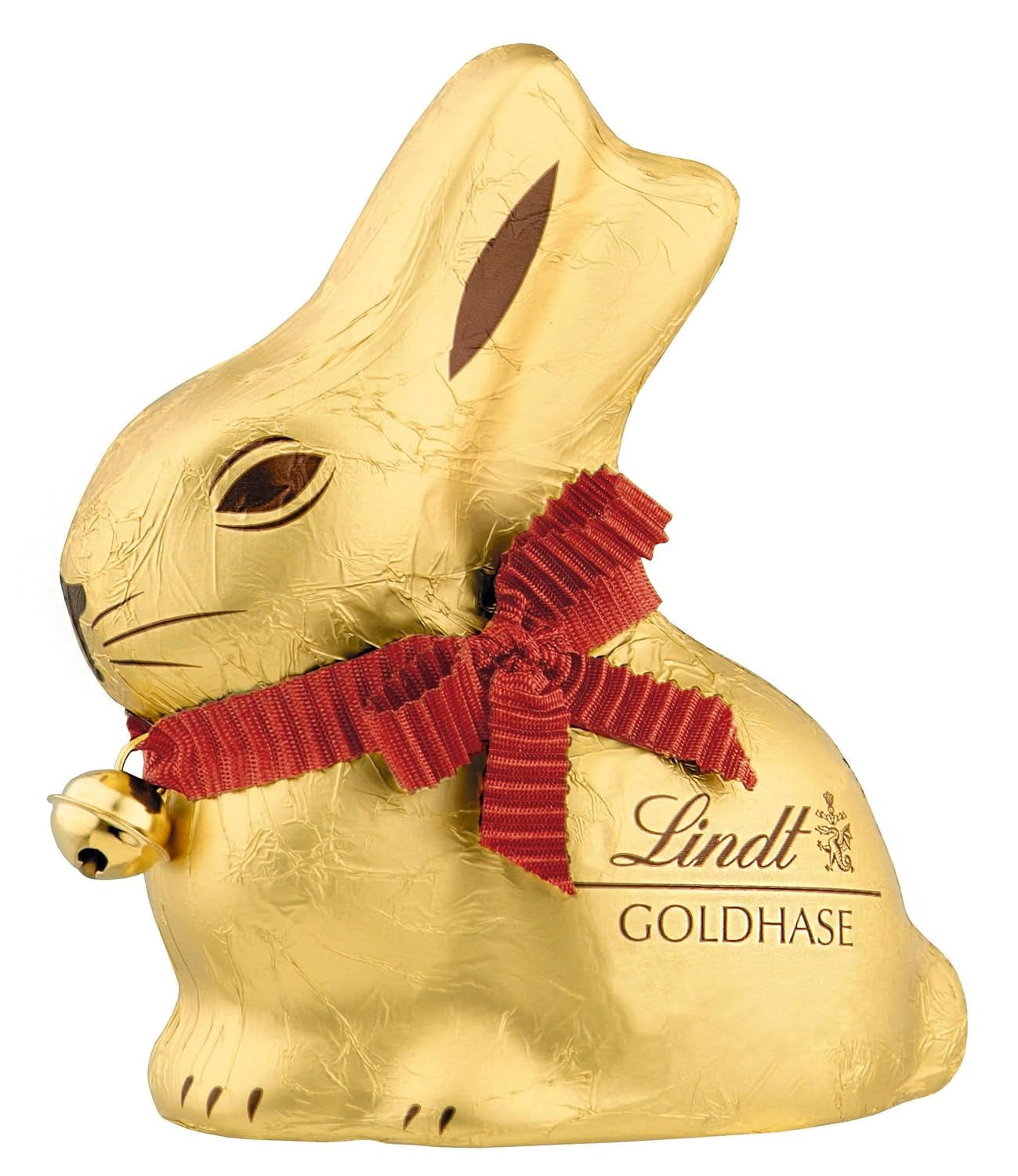 Lindt Chocolade Gouden Konijntje | Het gouden konijntje 100g | Paashaas Premium Melkchocolade | Paaschocolade | Geschenk van chocolade | Het chocoladekonijntje | De paashaas