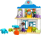 LEGO DUPLO Eerste bezoek aan de dokter in de stad, Bouwspeelgoed, Speelset om de fijne motoriek te bevorderen, Cadeau voor peuters vanaf 2 jaar, Educatief speelgoed, Ziekenhuisrollenspel 10449 Bouwsets Besuche den LEGO-Store