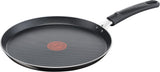 Tefal Easy Cook & Clean, antiaanbaklaag, temperatuurindicator, niet aanbevolen voor inductie Potten en pannen Naty Shop Pannenkoekenpan 25 Cm