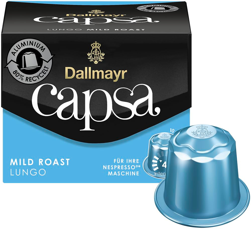 Capsa Lungo Mild Gebraden 10 Kapseln