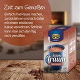 KRÜGER Family, Cacaopoeder voor warme chocolademelk, 8 dozen x 10 zakjes, 8 x 250 gram Cacao en Warme Chocolademelk Naty Shop