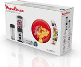 Blender Pulseo LM17GD, 400 W, 4 messen, 700 Ml, Draagbare container 600 Ml Keuken Naty Shop