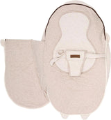 Multifunctioneel voedingskussen, 4 in 1, Soft Nova, beige, enkel kussen: 202 cm, fauteuil, 40 X 75 X 22 cm Accessoires Voeding en Borstvoeding Bebe Naty Shop