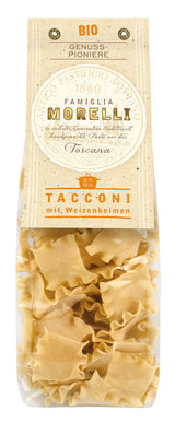 BioGourmet Pappardelle met Tarwekiemen - Biologische Brede Pasta voor Stoofschotels en Sauzen - met Extra Voedingsstoffen | 500 g Biologisch en Veganistisch