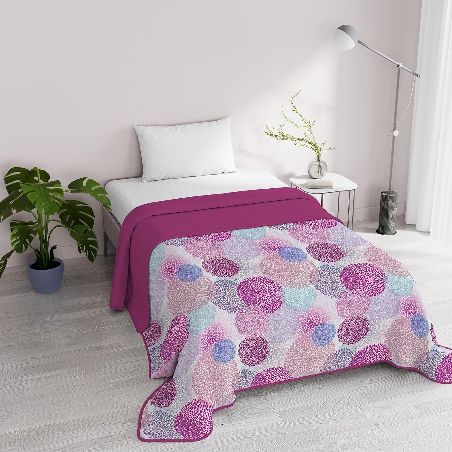 Fantasie Italiaans beddengoed Microvezel Zomer 1,5 bedden Murrine Dekbedden en quilts Naty Shop Douchekoppen 1 Posto E Mezzo