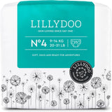 LILLYDOO Babyluiers Huidvriendelijk - Maat 3 (6-10kg), 29 stuks, Betrouwbare lekbescherming, Zacht, Geurvrij en Lotionvrij voor gevoelige huid, Dermatologisch getest