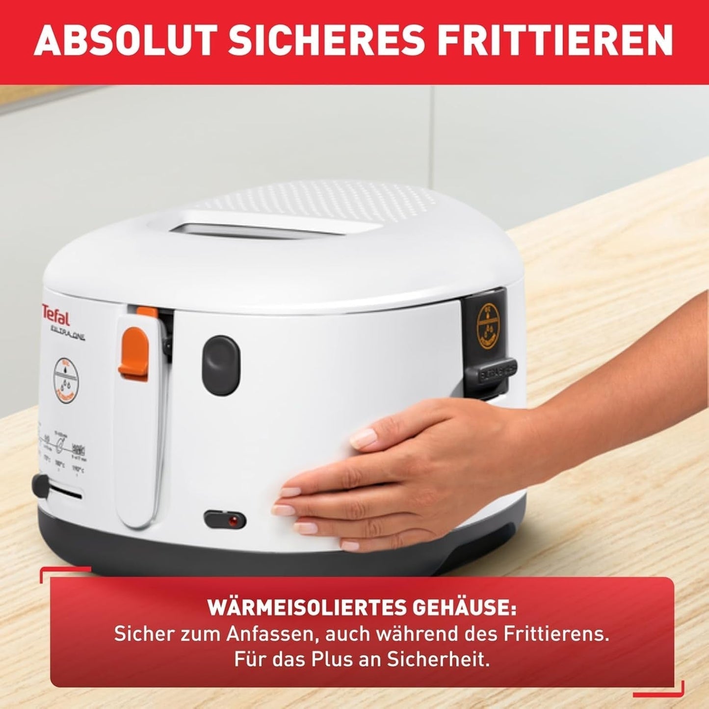 Tefal FF1631 Filtra One friteuse, 1.900 W, Capaciteit 1,2 kg Huishoudelijke apparaten Naty Shop