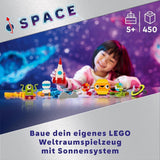 LEGO Classic Creative Space Planets Zonnestelsel Bouwmodel voor kinderen Ruimtespeelgoed met raket Ruimteschip Planeten en buitenaardse wezens Cadeau voor kinderen vanaf 5 jaar Jongens en meisjes 11037 Bouwsets bij LEGO-Store