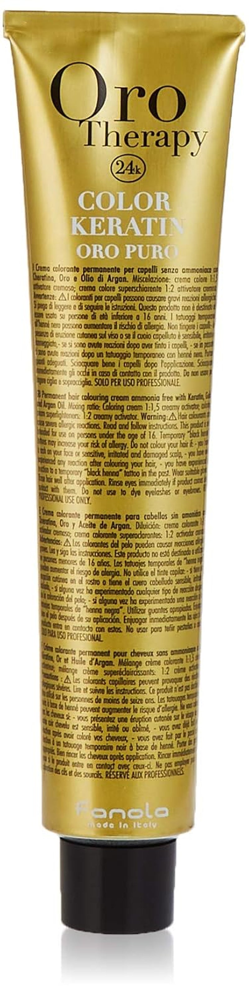 Fanola Oro Therapy Kleur Keratine 5.0 100ml