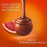 Lindt LINDOR Rood Oranje Chocolade Ballen | Hersluitbare zak van 1 kg | ca. 80 chocoladesnoepjes met smelt-in-je-mond-vulling | Bulkpakket, chocoladecadeau