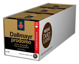 NESCAFÉ Dolce Gusto Dallmayr Prodomo, XXL-Vorratsbox, 90 Kaffeekapseln (3 x 30 Kapseln) & Dallmayr Crema d'Oro Caffè Latte (48 Kaffeekapseln, 48 Getränke, cremig&ausgefungen) 3er-pakket (3 x 16 Kapseln)