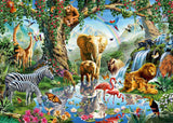Ravensburger Puzzel 12000682 - Jungle Adventure - Puzzel van 1000 stukjes voor volwassenen en kinderen vanaf 14 jaar, Puzzel Naty Shop New Design